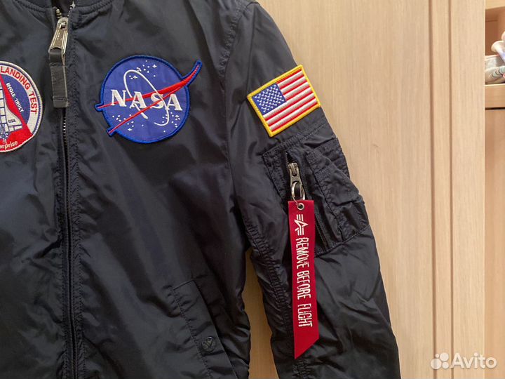 Куртка бомбер alpha industries