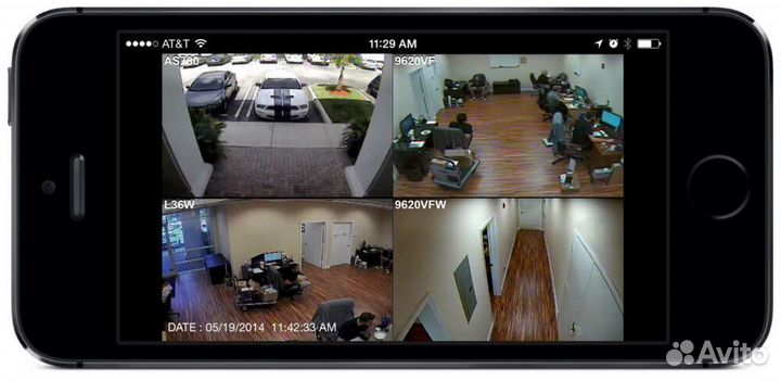 Установка видеонаблюдения (монтаж камер)