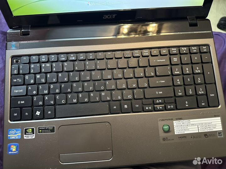 Ноутбук acer aspire 5750g