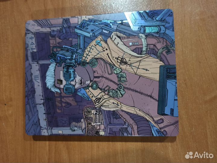 Cyberpunk 2077 ps4 диск steel book+coomic book
