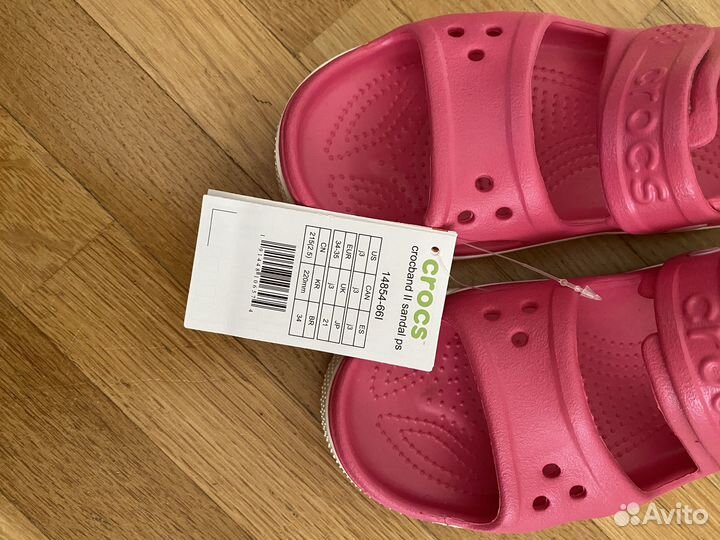 Crocs оригинал кроксы босоножки сандалии р34/35