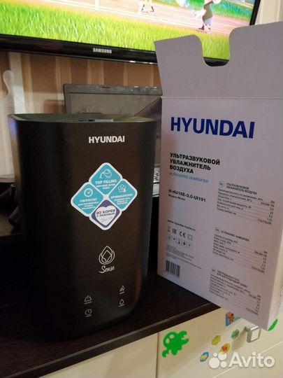 Увлажнитель воздуха hyundai 3,5 литра