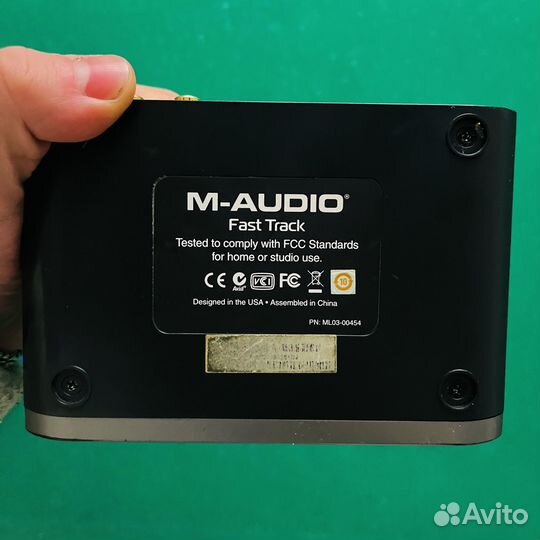 Внешняя звуковая карта m audio fast track