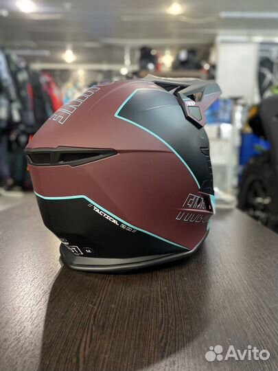 Шлем 509 Tactical 2.0 Fidlock (Teal Maroon)