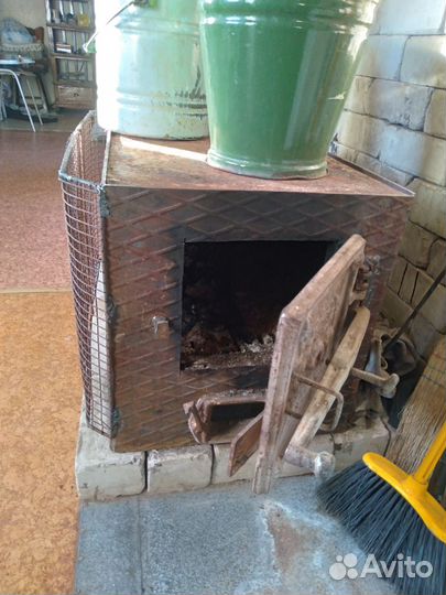 Печка металлическая - мощная