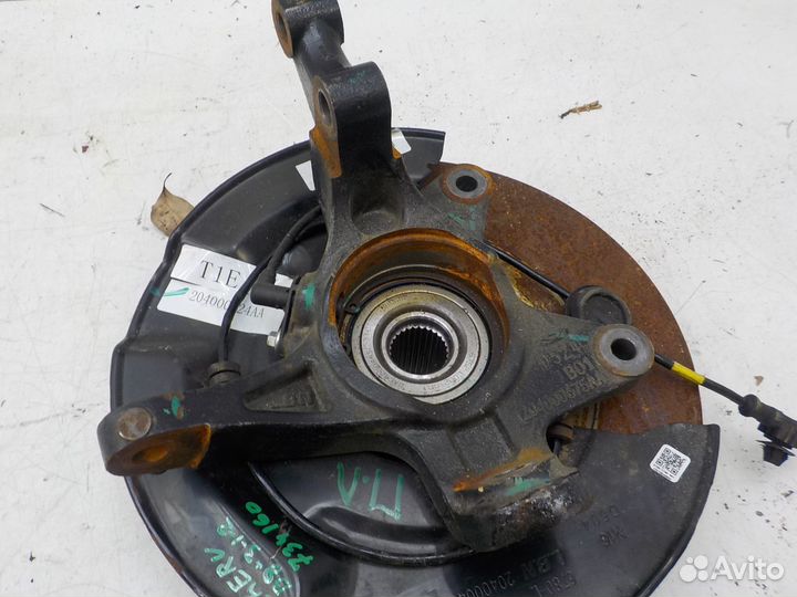 Б/У Б/У Кулак передний левый Chery Tiggo 7 Pro Max