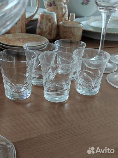 Сервиз из хрусталя. Bohemia Чехия