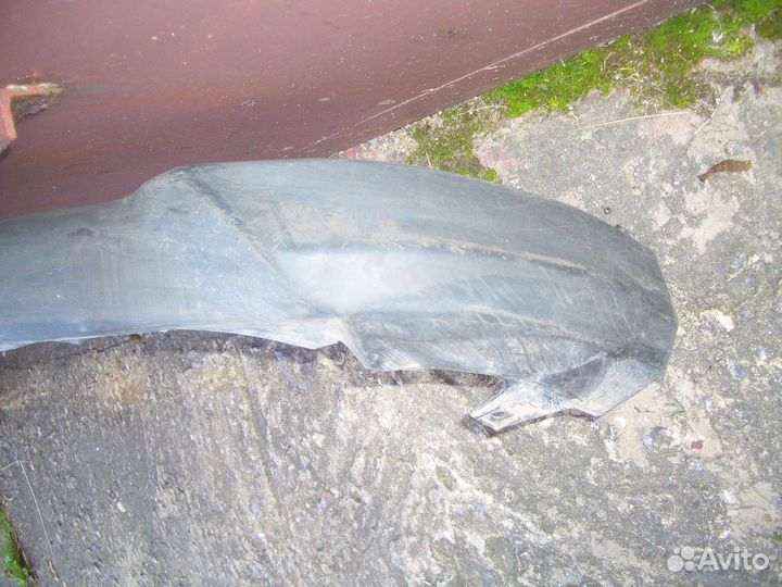 Юбка переднего бампера Тойота Рав 4 с 15