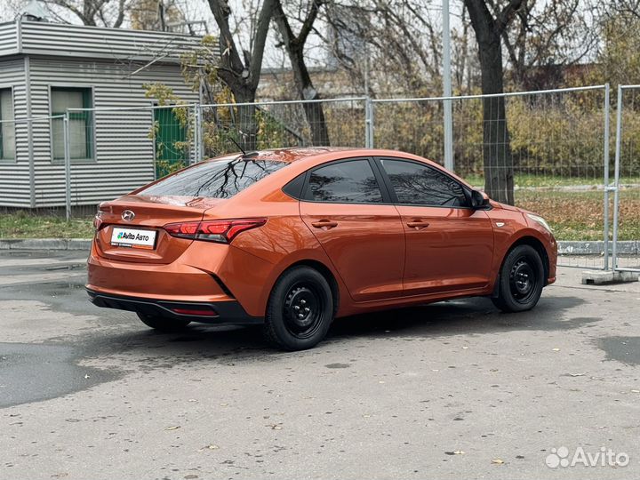 Hyundai Solaris 1.6 AT, 2021, 99 520 км