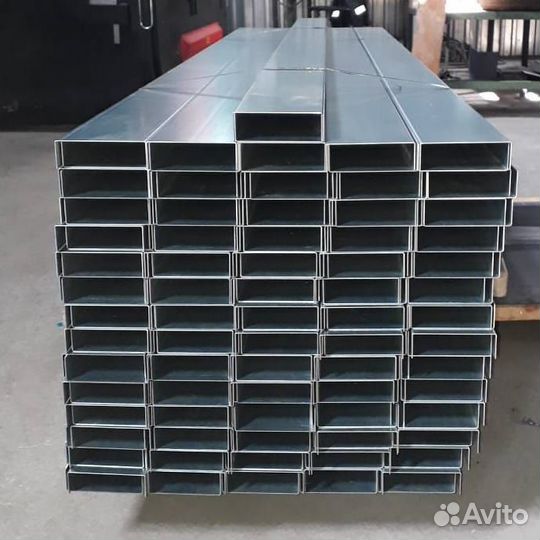 Швеллер алюминиевый 30х50х4, длина 6 м, марка ад31Т1