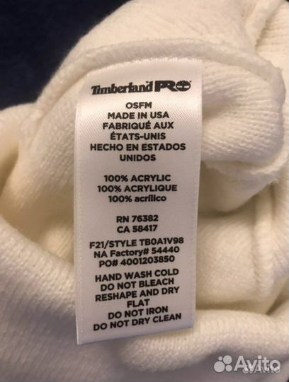 Шапка новая, Timberland, оригинал