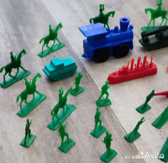 Солдатики пластмассовые СССР