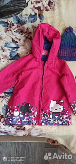 Куртка плащ для девочек