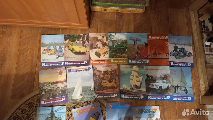 Журналы Моделист Конструктор 1987. 88. 89. 93гг