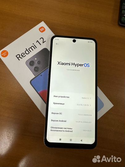 Xiaomi Redmi 12, 4/128 ГБ