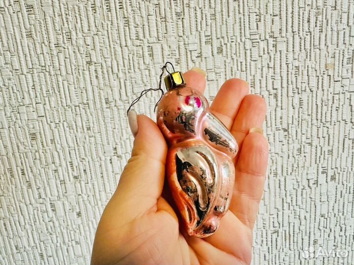 Елочная игрушка попугай