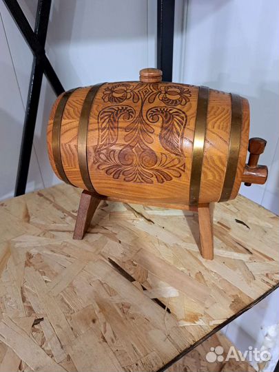 Бочонок деревянный