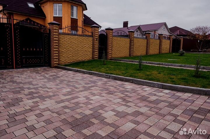 Тротуарная плитка от завода Поревит