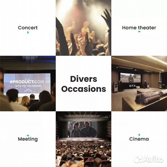 2 RCA - 3.5mm Jack кабель Ugreen / 0,5-1-2-3m