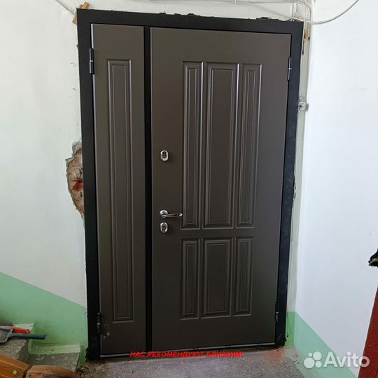 Толстая дверь металлическая с бесплатной доставкой