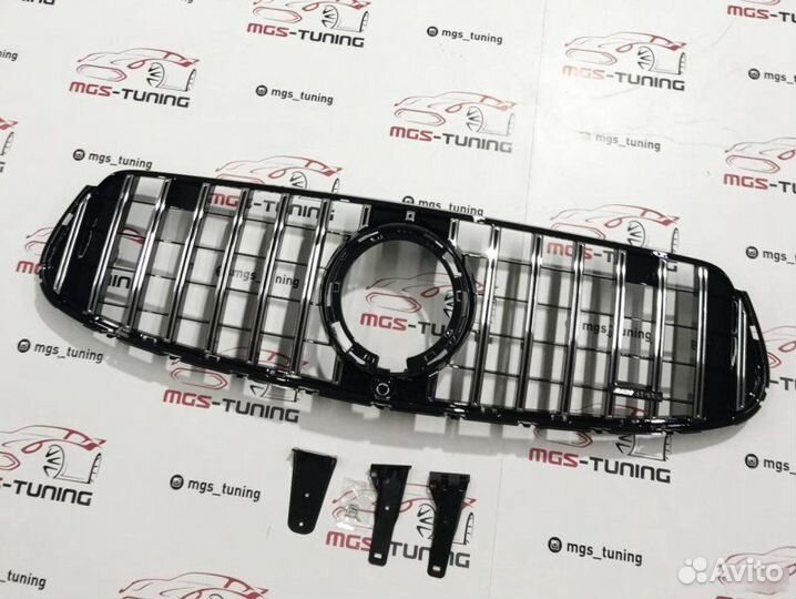 Решетка Mercedes GLC-Class X253 AMG Chrome 2019+