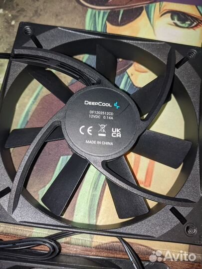 Новые вентиляторы 120мм 140мм