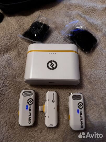 Микрофон петличный Hollyland Lark C1 Duo Lightning