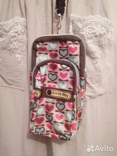 Мини сумка для телефона, кошелька и пр