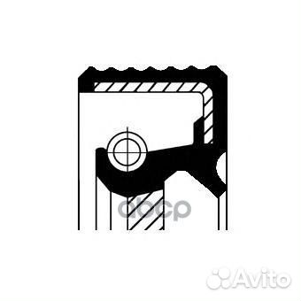 Сальник 75 x 90 x 11.5 12.9 20015466B Corteco