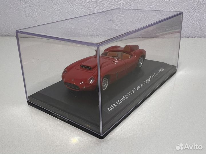 Модели автомобилей Alfa Romeo, масштаб 1:43