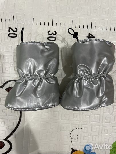 Пинетки зимние на овчине детские