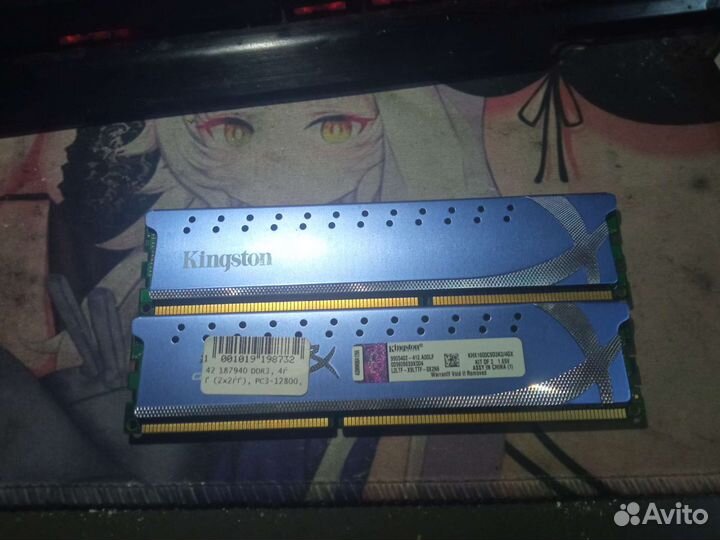Оперативная память ddr3 4 gb kingston hyperX