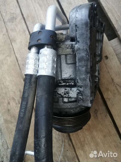 Компрессор кондиционера. Для Ssang Yong Istana