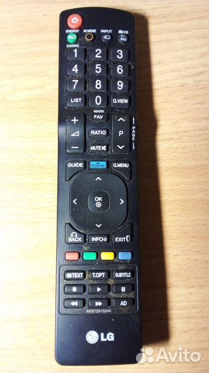 Пульт управления к TV LD размер 21*5 см