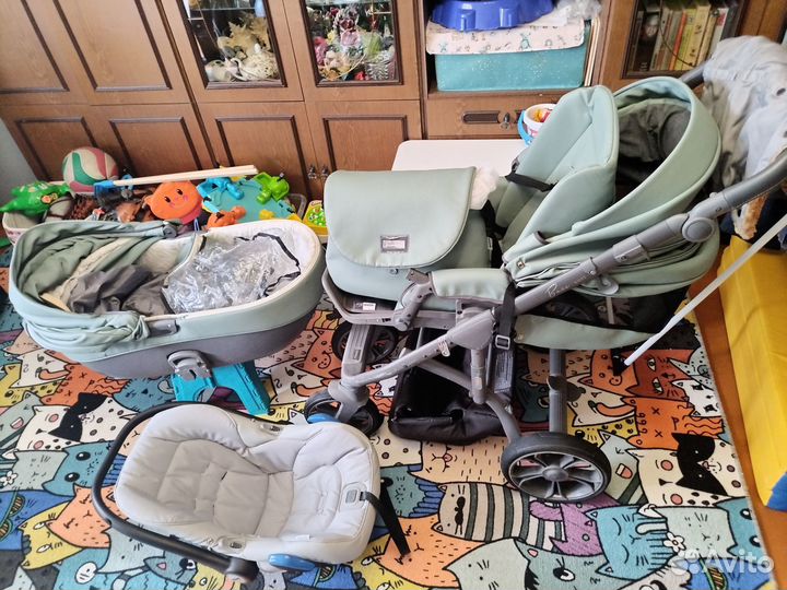 Коляска 3 в 1 Roan