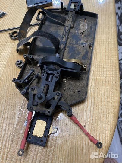 Радиоуправляемая машинка Vkar4b на запчасти