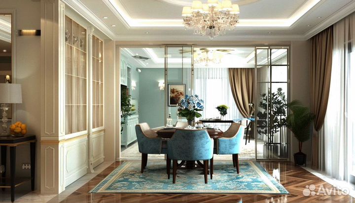 Стеклянные перегородки