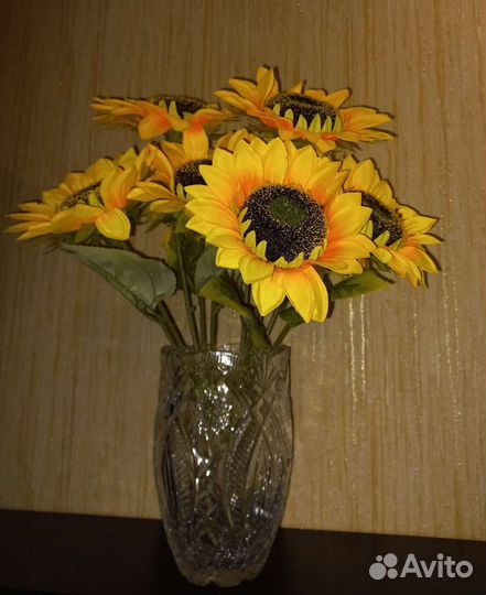 Хрустальная ваза