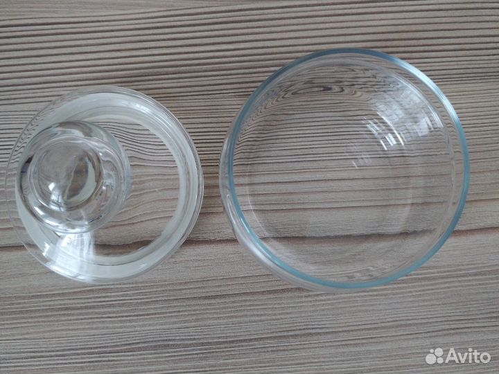 Банка для сыпучих стекло