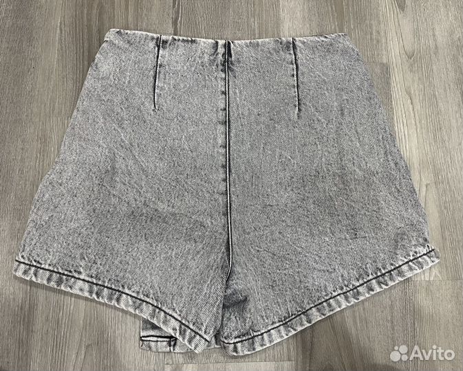 Юбка шорты джинсовая