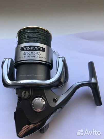 Shimano 02 Twin Power 4000 PG + доп.шпуля