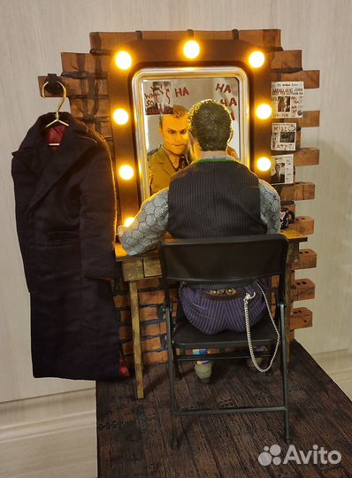 HotToys DX Joker Ledger 1/6 custom diorama диорама