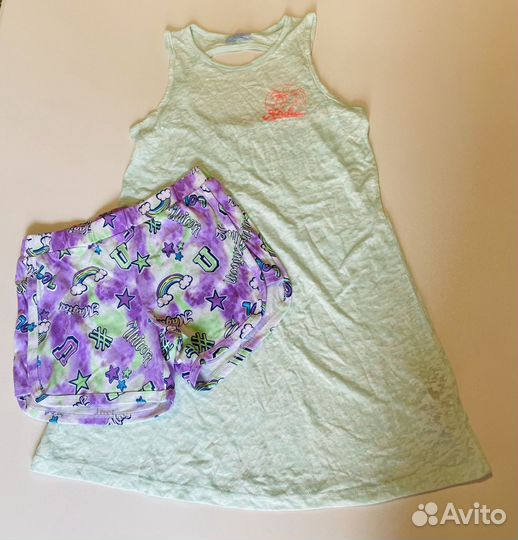 Детская одежда для девочек152 новая пакетом