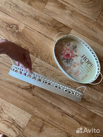 Поднос декоративный, набор