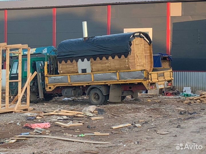 Баня-бочка квадро с доставкой