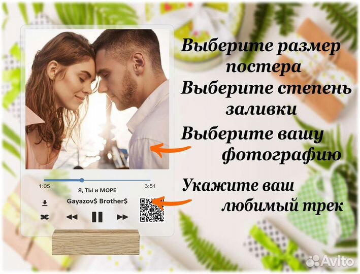 Оживающее фото портрет с треком за 3 часа