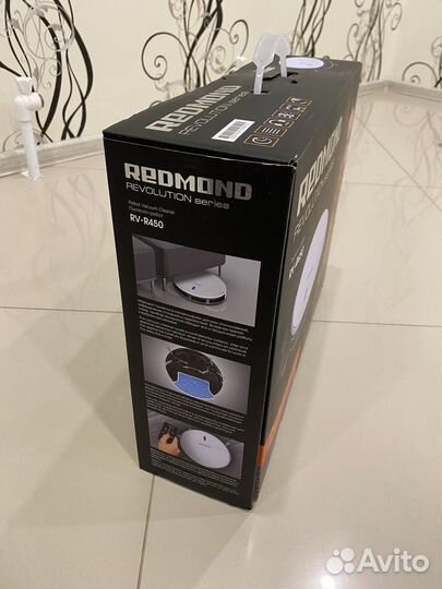 Робот пылесос redmond rv r450