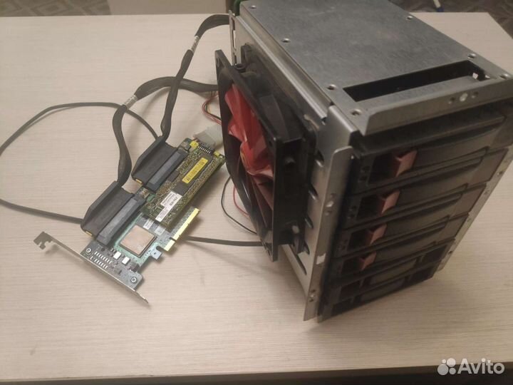 Корзина с HDD на 12 терабайт