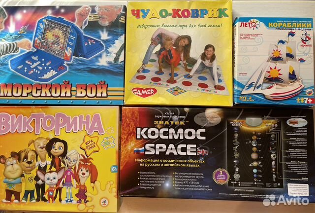 Настольные и музыкальные игры, модели 3+