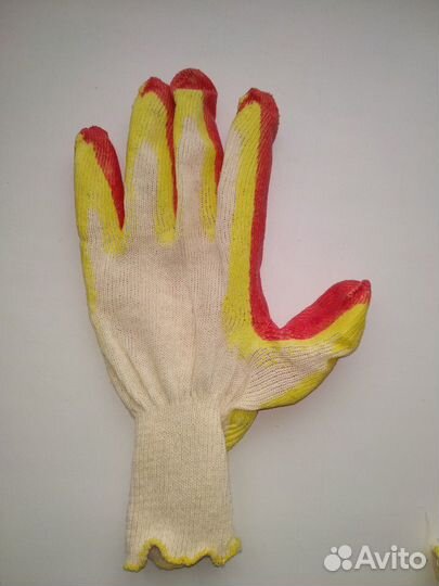 Перчатки с 2 обливом за 100пар